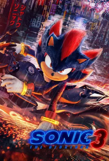 Plakat do filmu "Sonic 3. Szybki jak błyskawica" #551998