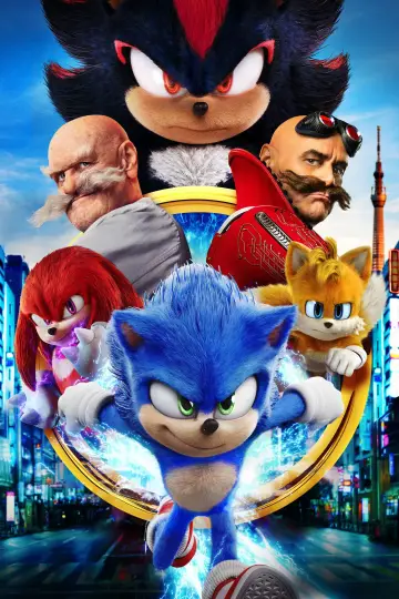 Plakat do filmu "Sonic 3. Szybki jak błyskawica" #552015