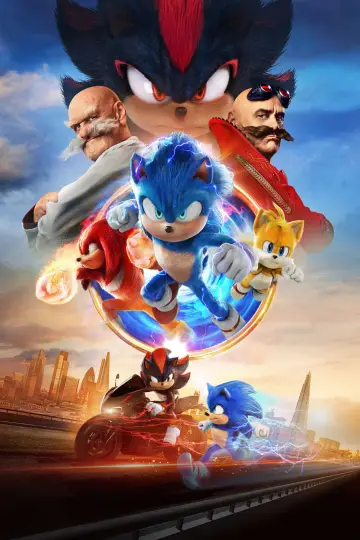 Plakat do filmu "Sonic 3. Szybki jak błyskawica" #552017