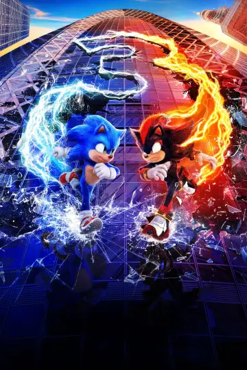 Plakat do filmu "Sonic 3. Szybki jak błyskawica" #552018
