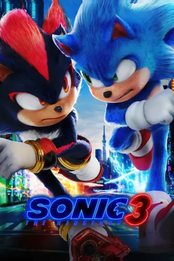 Plakat do filmu "Sonic 3. Szybki jak błyskawica" #552024