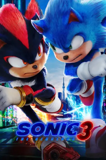 Plakat do filmu "Sonic 3. Szybki jak błyskawica" #552028