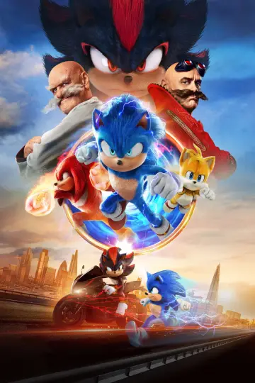 Plakat do filmu "Sonic 3. Szybki jak błyskawica" #552037