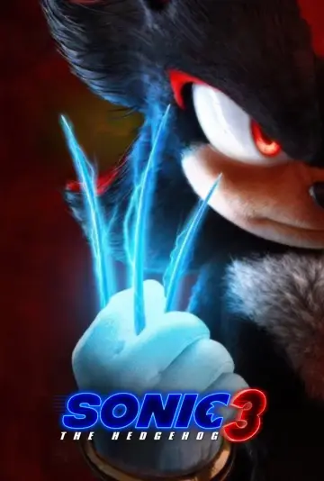 Plakat do filmu "Sonic 3. Szybki jak błyskawica" #552040