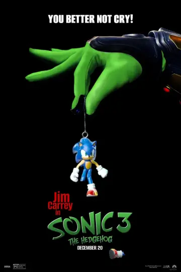 Plakat do filmu "Sonic 3. Szybki jak błyskawica" #552047
