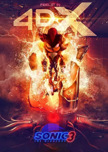 Plakat do filmu "Sonic 3. Szybki jak błyskawica" #552069