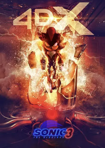 Plakat do filmu "Sonic 3. Szybki jak błyskawica" #552071