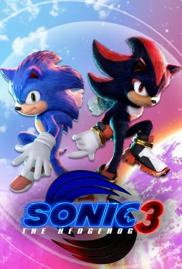 Plakat do filmu "Sonic 3. Szybki jak błyskawica" #552075