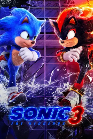 Plakat do filmu "Sonic 3. Szybki jak błyskawica" #552084