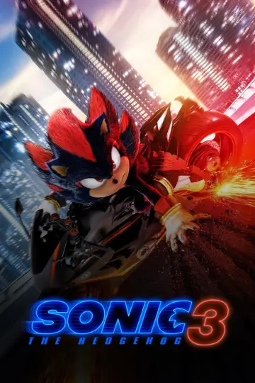 Plakat do filmu "Sonic 3. Szybki jak błyskawica" #552096