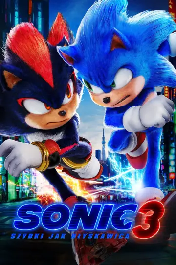 Plakat do filmu "Sonic 3. Szybki jak błyskawica" #552148