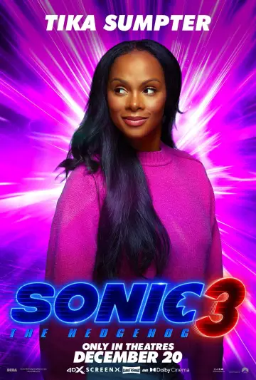 Plakat do filmu "Sonic 3. Szybki jak błyskawica" #552175