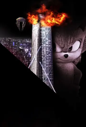 Plakat do filmu "Sonic 3. Szybki jak błyskawica" #552214