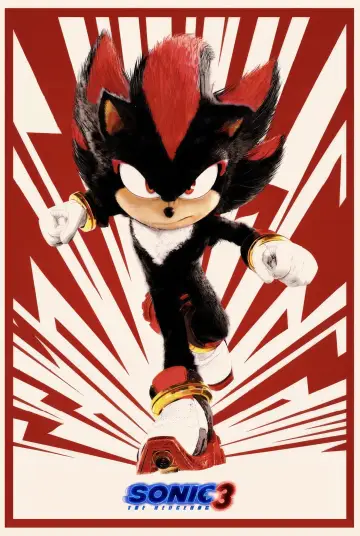 Plakat do filmu "Sonic 3. Szybki jak błyskawica" #552215