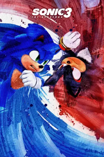 Plakat do filmu "Sonic 3. Szybki jak błyskawica" #552217