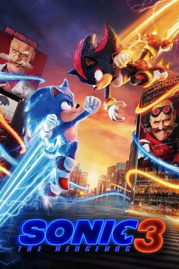 Plakat do filmu "Sonic 3. Szybki jak błyskawica" #552227