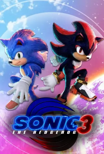 Plakat do filmu "Sonic 3. Szybki jak błyskawica" #552229