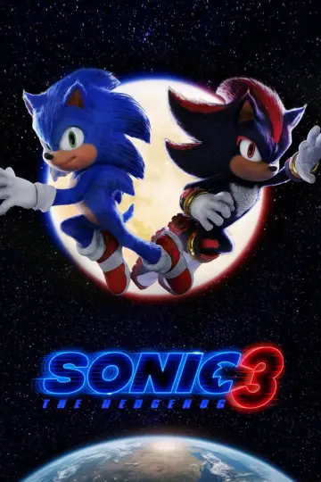 Plakat do filmu "Sonic 3. Szybki jak błyskawica" #552232
