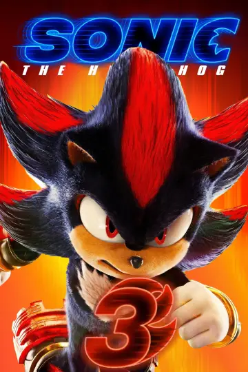 Plakat do filmu "Sonic 3. Szybki jak błyskawica" #552253