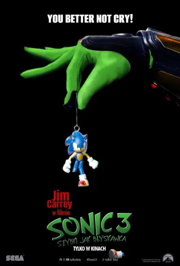 Plakat do filmu "Sonic 3. Szybki jak błyskawica" #552264