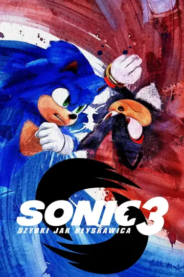 Plakat do filmu "Sonic 3. Szybki jak błyskawica" #552280