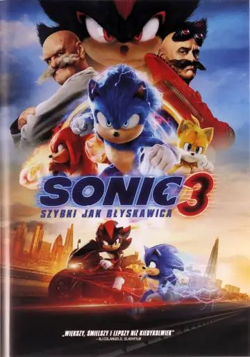 Plakat do filmu "Sonic 3. Szybki jak błyskawica" #552290
