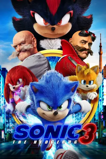 Plakat do filmu "Sonic 3. Szybki jak błyskawica" #552311
