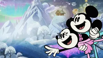 Zasłona do filmu "Cudowna zima Myszki Miki" #423157