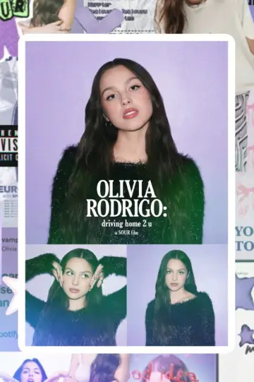 Plakat do filmu "OLIVIA RODRIGO: driving home 2 u (a SOUR film)" #1032009