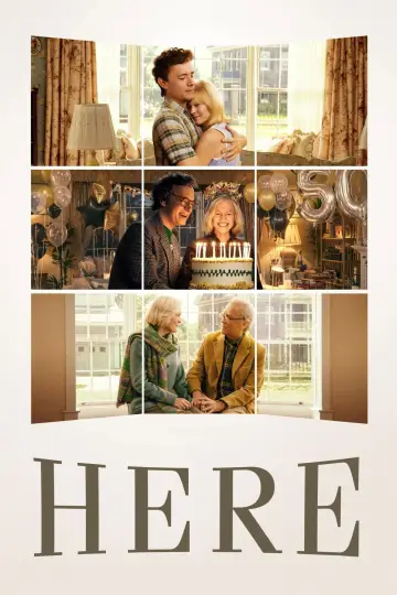 Plakat do filmu "Here. Poza czasem" #619067