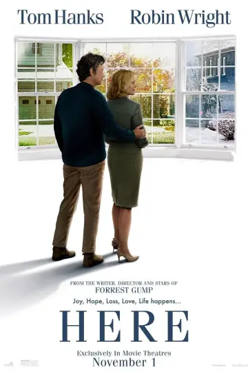 Plakat do filmu "Here. Poza czasem" #619069
