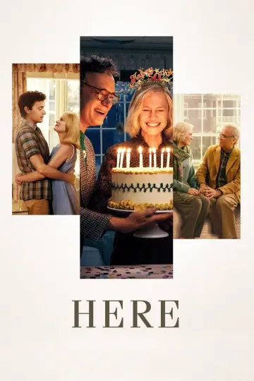 Plakat do filmu "Here. Poza czasem" #619079