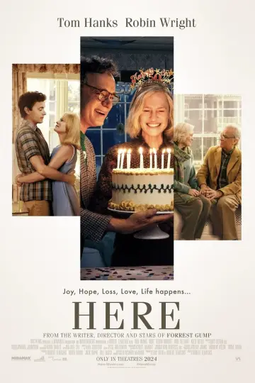 Plakat do filmu "Here. Poza czasem" #619090