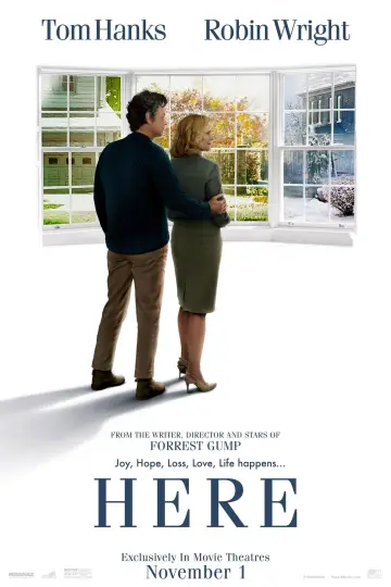 Plakat do filmu "Here. Poza czasem" #619107
