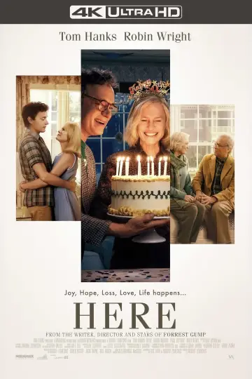 Plakat do filmu "Here. Poza czasem" #619109