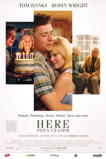 Plakat do filmu "Here. Poza czasem" #619112