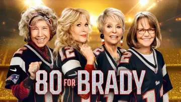 Zasłona do filmu "Osiemdziesiątki dla Brady