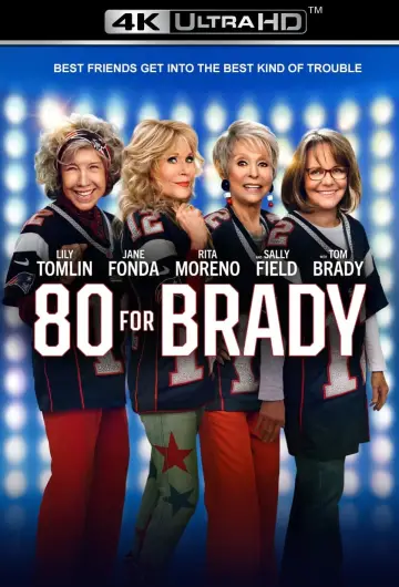 Plakat do filmu "Osiemdziesiątki dla Brady