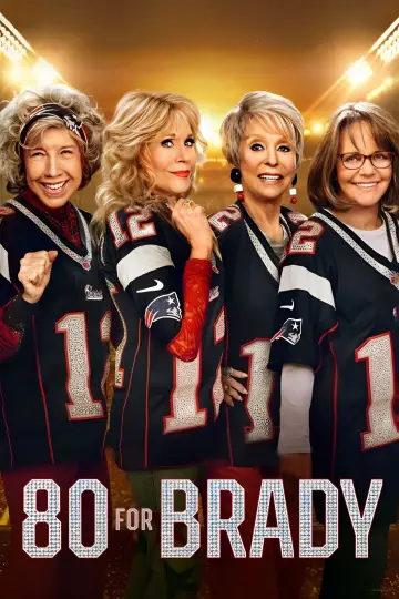 Plakat do filmu "Osiemdziesiątki dla Brady