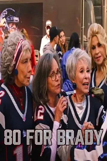 Plakat do filmu "Osiemdziesiątki dla Brady