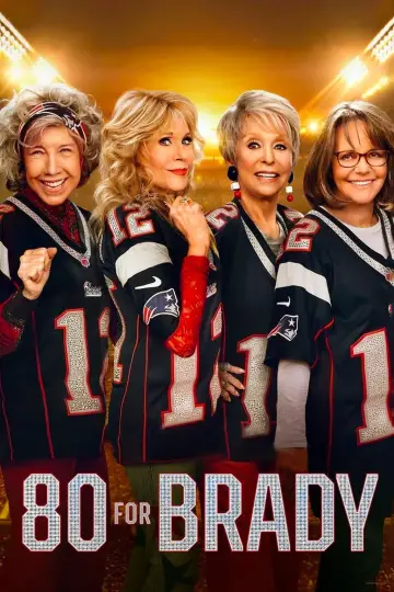 Plakat do filmu "Osiemdziesiątki dla Brady
