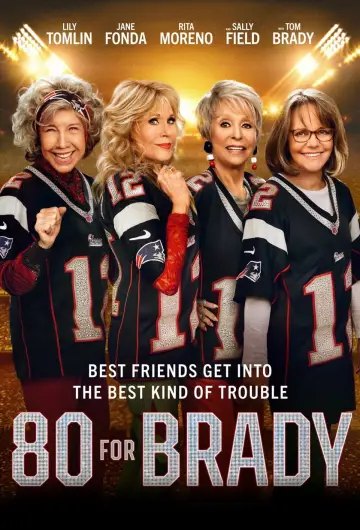 Plakat do filmu "Osiemdziesiątki dla Brady