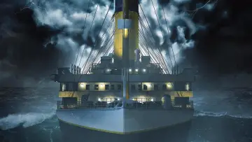 Zasłona do filmu "Titanic na falach" #342227