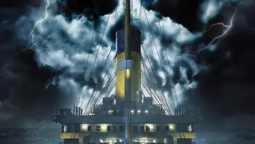 Zasłona do filmu "Titanic na falach" #342228