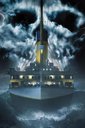 Plakat do filmu "Titanic na falach" #342234