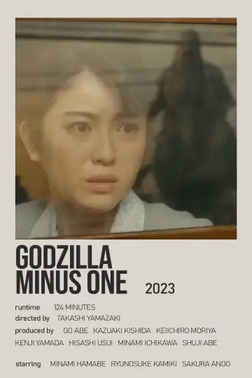 Plakat do filmu "Godzilla Minus One" #1215950