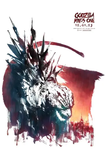 Plakat do filmu "Godzilla Minus One" #159774