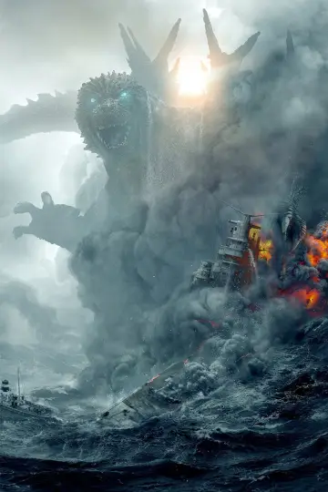 Plakat do filmu "Godzilla Minus One" #161550