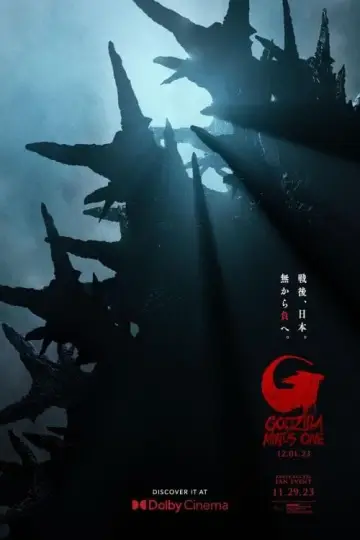 Plakat do filmu "Godzilla Minus One" #21939