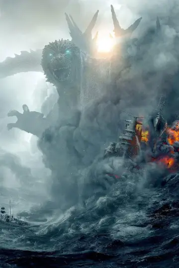 Plakat do filmu "Godzilla Minus One" #592372